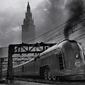 Mercury Train Departing Cleveland's Union Station