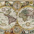 A New and Accurate Map of the World, 1651