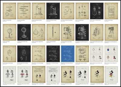 Introducing A Timeless Collection of U.S. Patent Art
